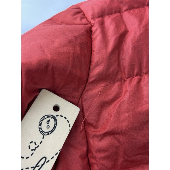 Patagonia Goose Down Women’s XS Puffer Jacket Coat Red/Orange Style 84611F4 - Picture 11 of 16
